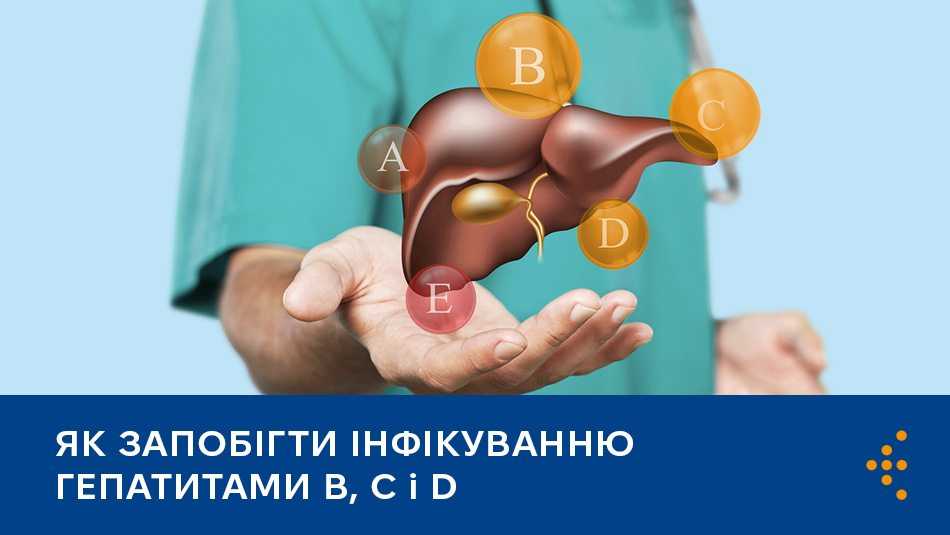 Вірусні гепатити В, С та D: як убезпечити себе та близьких